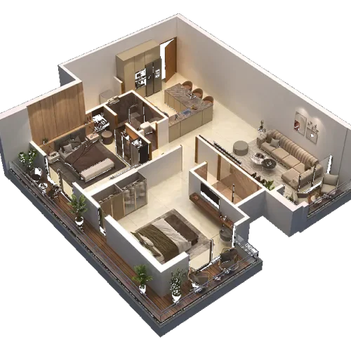 2 BHK Flat