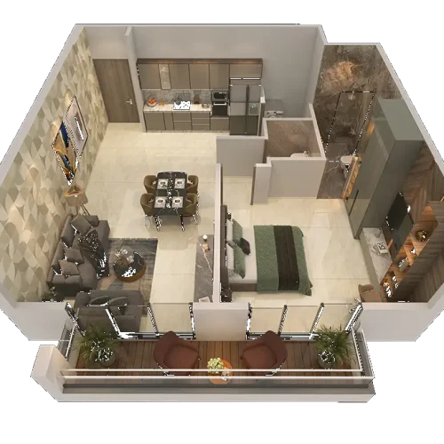 1-Bedroom Executive Apartment