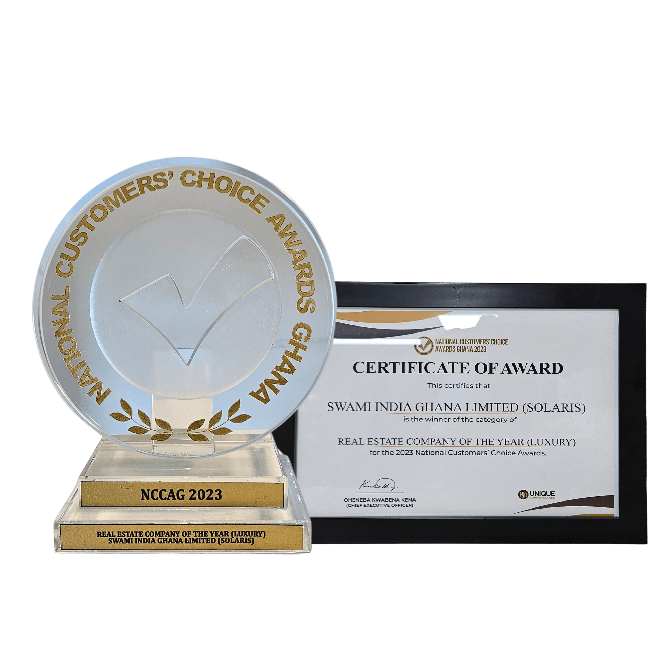 SIGL Named Real Estate Company Of The Year (Luxury) At NCCAG 2023